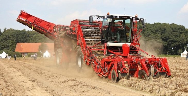 530HP 4-row giant: Grimme wheels out its biggest potato harvester yet
