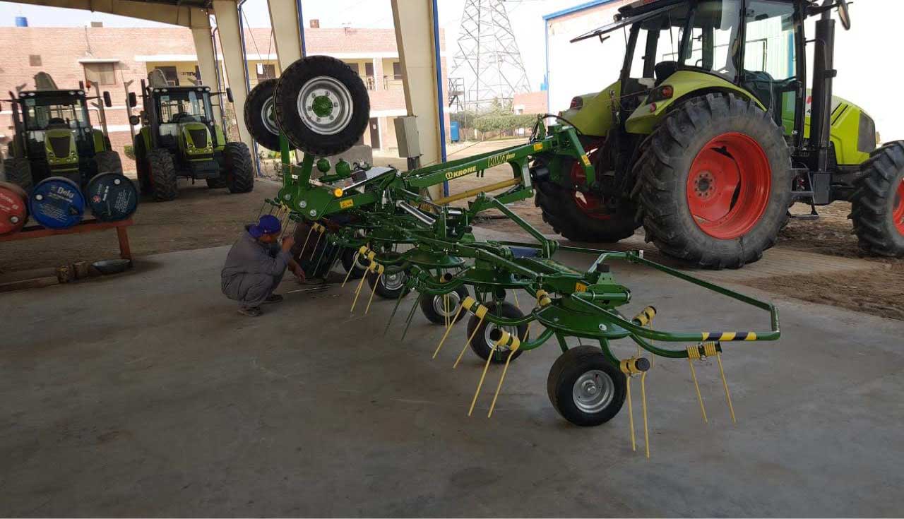 Brand new Krone equipment Sold in Pakistan | Pak Belgium Agri